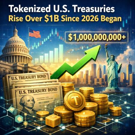 Tokenized U.s. Treasuries Rise Over $1b Since 2026 Began