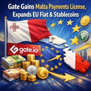 Gate Gains Malta Payments License, Expands Eu Fiat & Stablecoins