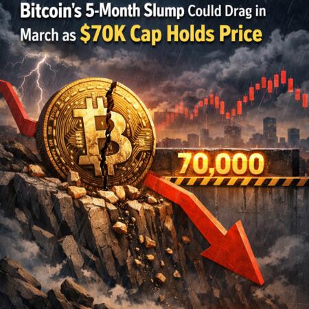 Bitcoin's 5-Month Slump Could Drag In March As $70k Cap Holds Price