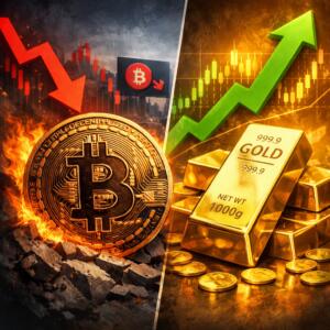 Bitcoin Price Slump Vs Gold Gains Highlights A Shifting Crypto Market