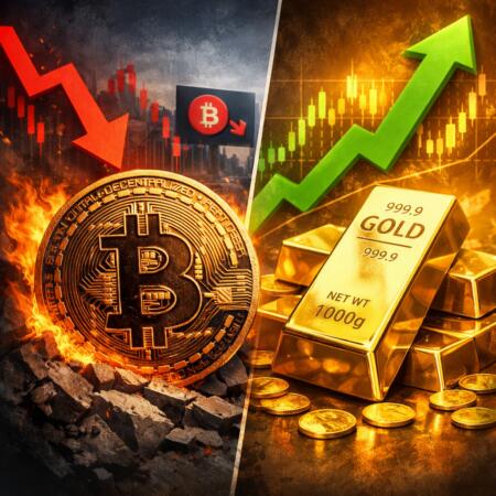 Bitcoin Price Slump Vs Gold Gains Highlights A Shifting Crypto Market