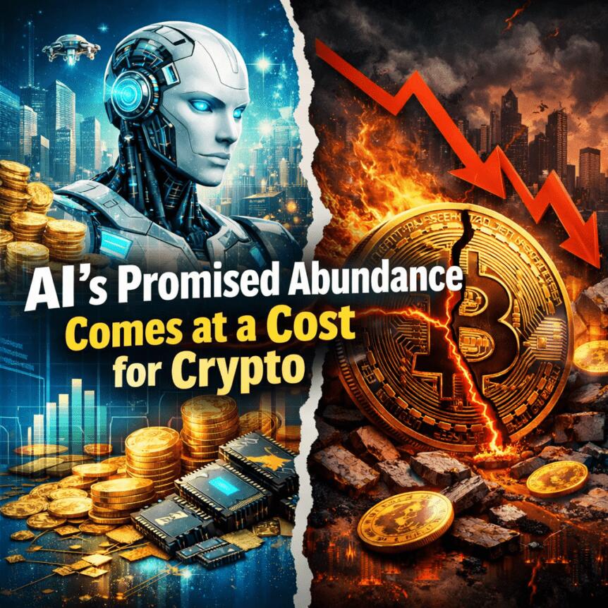 AI’s Promised Abundance Comes at a Cost for Crypto