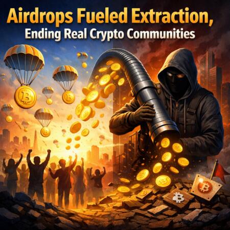 Airdrops Fueled Extraction, Ending Real Crypto Communities Airdrops Fueled Extraction, Ending Real Crypto Communities