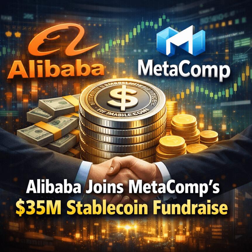 Alibaba Joins Metacomp’s $35m Stablecoin Fundraise