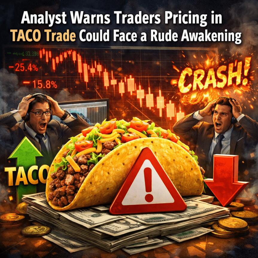 Analyst warns traders pricing in TACO trade could face a rude awakening Analyst Warns Traders Pricing In Taco Trade Could Face A Rude Awakening