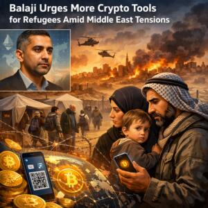 Balaji Urges More Crypto Tools For Refugees Amid Middle East Tensions