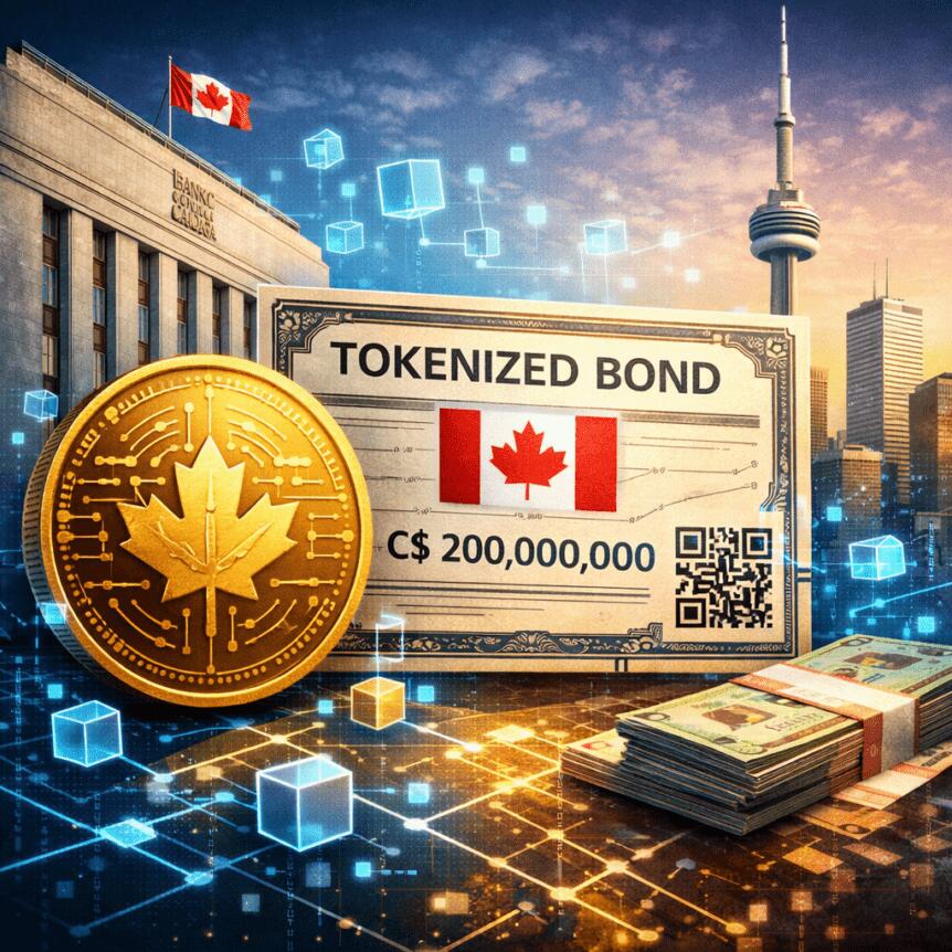 Bank Of Canada Issues Canada's First Tokenized Bond In A Pilot