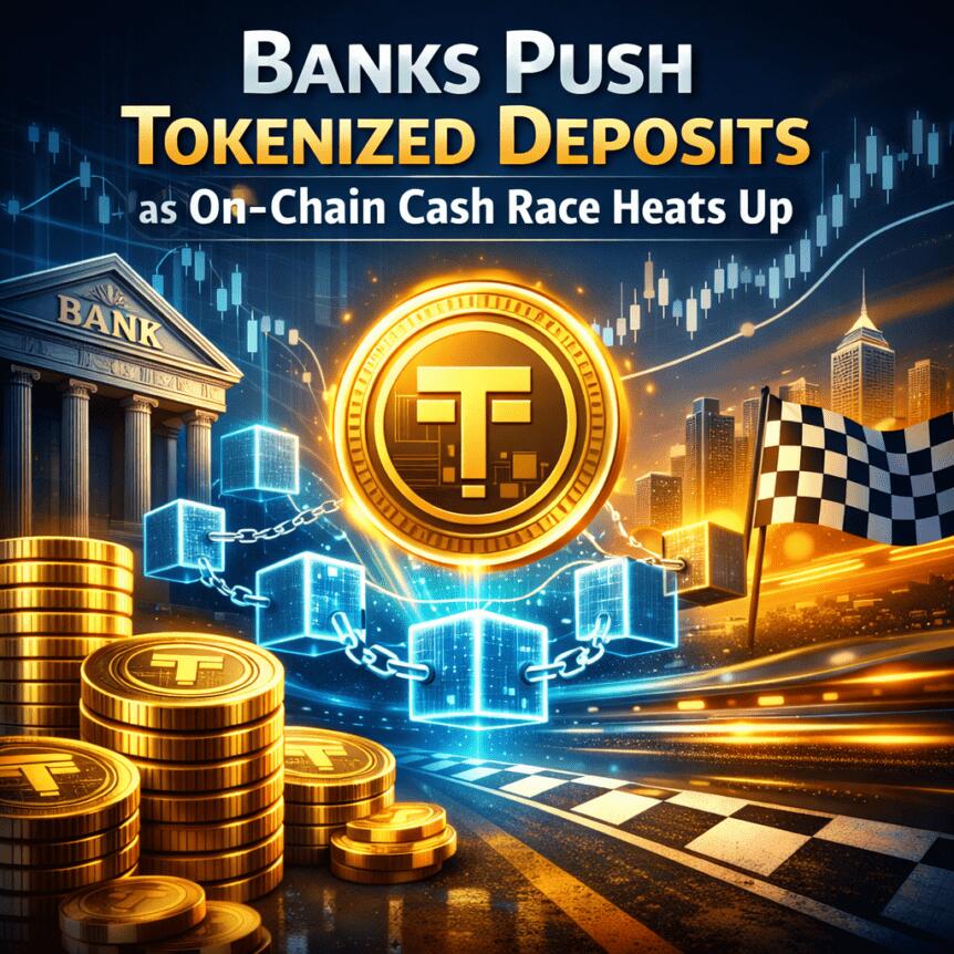 Banks Push Tokenized Deposits As On-Chain Cash Race Heats Up