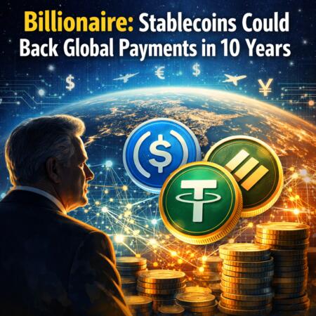 Billionaire: Stablecoins could back global payments in 10 years Billionaire: Stablecoins Could Back Global Payments In 10 Years