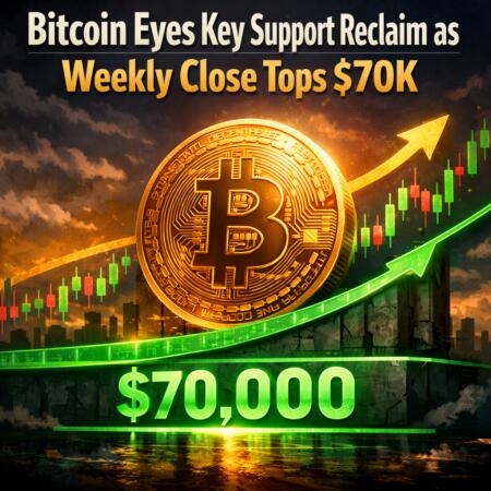Bitcoin Eyes Key Support Reclaim as Weekly Close Tops $70K Bitcoin Eyes Key Support Reclaim As Weekly Close Tops $70k