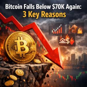 Bitcoin Falls Below $70k Again: 3 Key Reasons