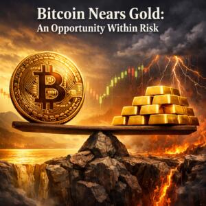 Bitcoin Nears Gold: An Opportunity Within Risk