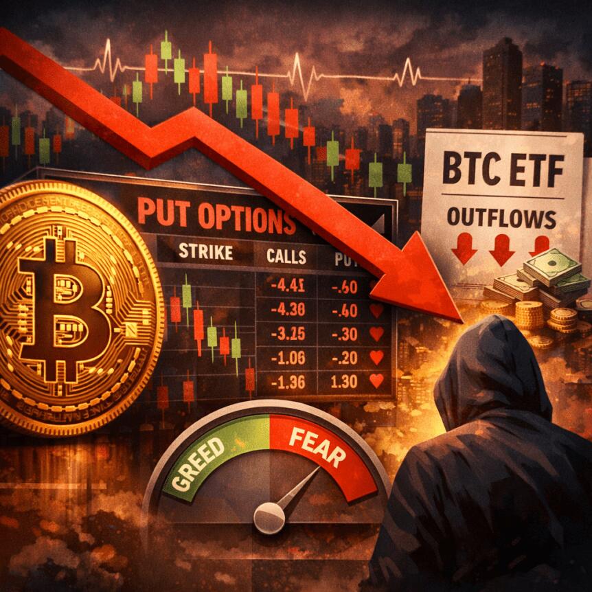 Bitcoin Options Signal Fear Amid Subdued BTC ETF Outflows Bitcoin Options Signal Fear Amid Subdued Btc Etf Outflows