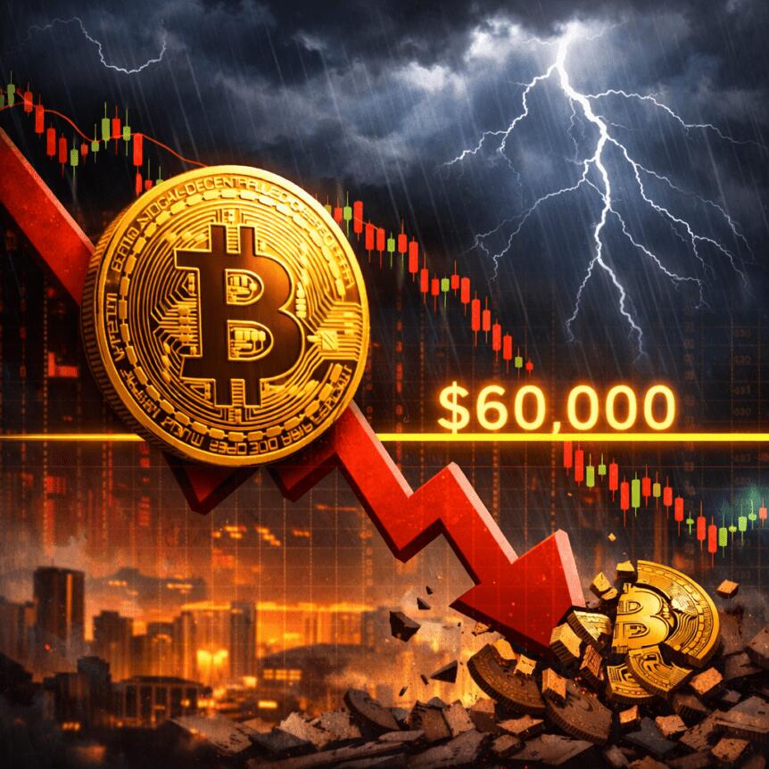 Bitcoin faces further downside as analyst marks $60k as key level