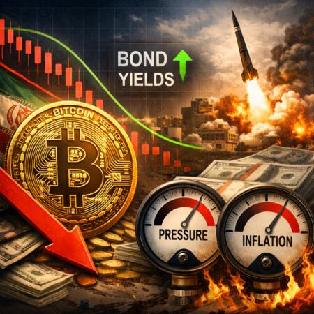 Bitcoin Under Pressure As Yields Rise, Iran Conflict, Inflation Risk
