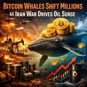 Bitcoin Whales Shift Millions As Iran War Drives Oil Surge