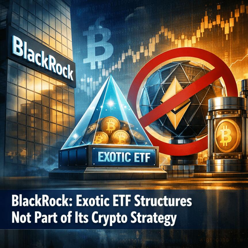 Blackrock: Exotic Etf Structures Not Part Of Its Crypto Strategy