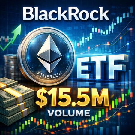 Blackrock's Staked Ethereum Etf Debuts With $15.5m In Volume