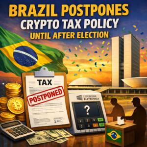 Brazil Postpones Crypto Tax Policy Until After Election Brazil Postpones Crypto Tax Policy Until After Election