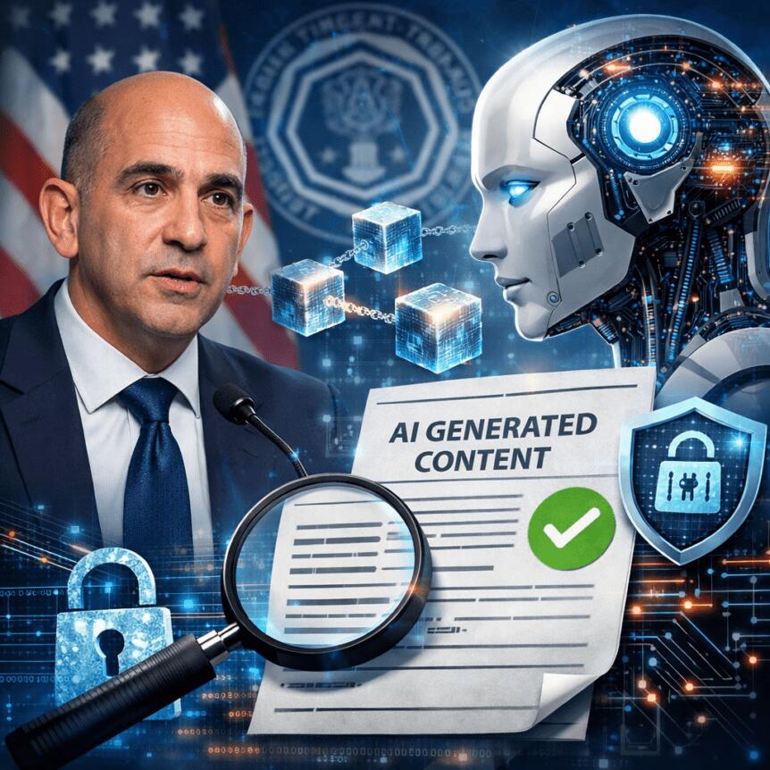 CFTC Chair Selig: Blockchain Could Verify AI-Generated Content Cftc Chair Selig: Blockchain Could Verify Ai-Generated Content