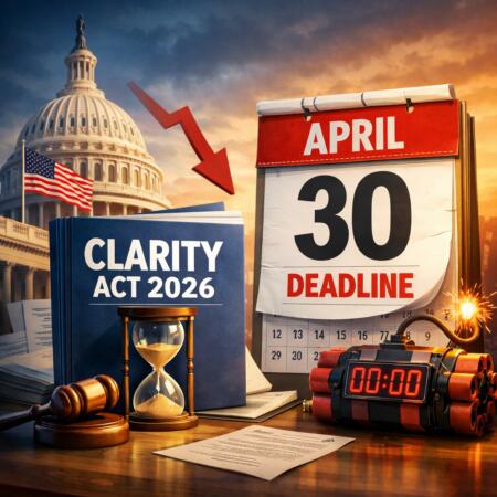 Clarity Act 2026: Odds Extremely Low If Not Passed Before April, Exec