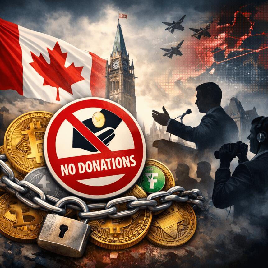 Canada Seeks Crypto Donation Ban to Block Foreign Interference Risk Canada Seeks Crypto Donation Ban To Block Foreign Interference Risk