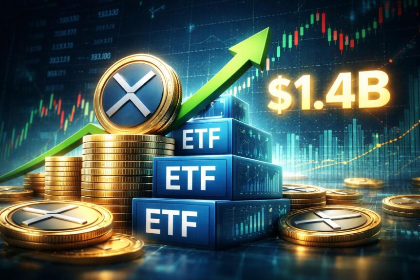 XRP ETF में बाज़ार अस्थिरता के बावजूद $1.4 बिलियन का प्रवाह दर्ज