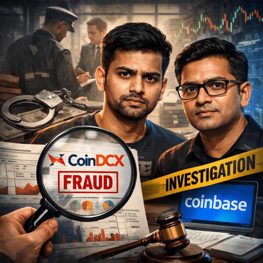 CoinDCX founders face fraud probe; Coinbase-backed exchange scrutinized Coindcx Founders Face Fraud Probe; Coinbase-Backed Exchange Scrutinized