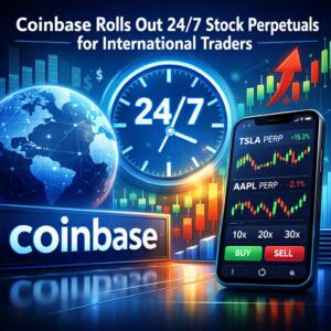Coinbase Rolls Out 24/7 Stock Perpetuals for International Traders Coinbase Rolls Out 24/7 Stock Perpetuals For International Traders
