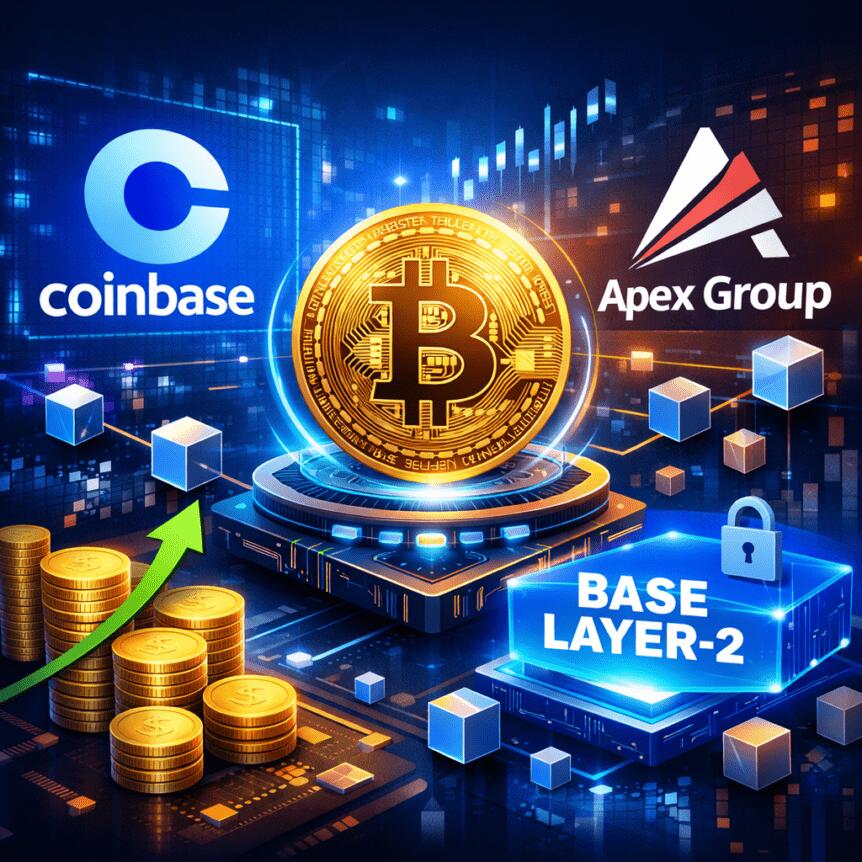 Coinbase and Apex Group Tokenize Bitcoin Yield Fund on Base Layer-2