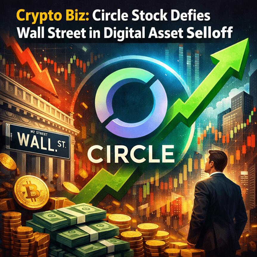 Crypto Biz: Circle Stock Defies Wall Street in Digital Asset Selloff