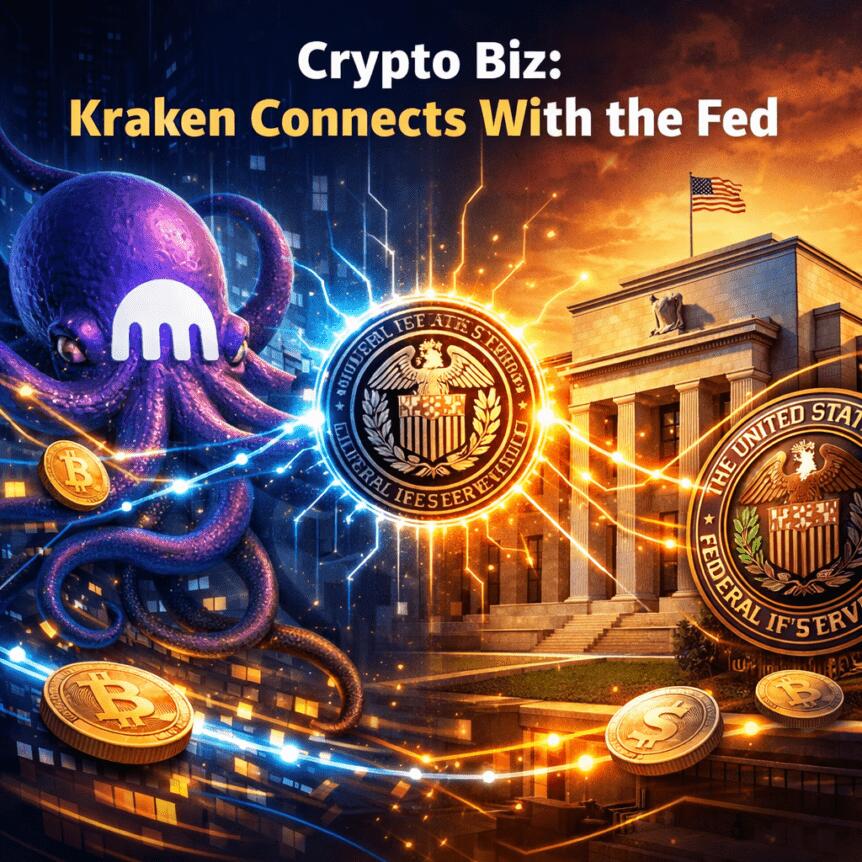 Crypto Biz: Kraken Connects With the Fed