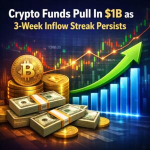 Crypto Funds Pull In $1b As 3-Week Inflow Streak Persists