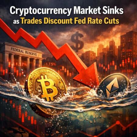 Cryptocurrency Market Sinks As Trades Discount Fed Rate Cuts