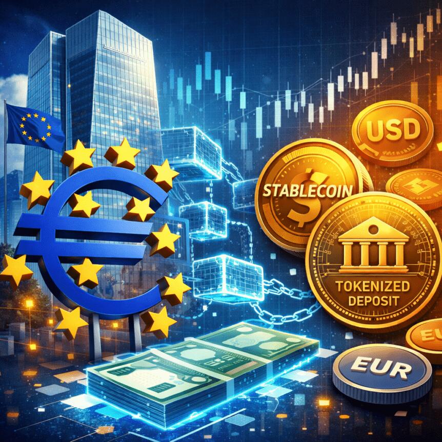 ECB: Central-bank money needed to scale stablecoins, tokenized deposits