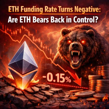 Eth Funding Rate Turns Negative: Are Eth Bears Back In Control?