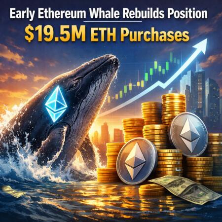 Early Ethereum Whale Rebuilds Position with $19.5M ETH Purchases Early Ethereum Whale Rebuilds Position With $19.5m Eth Purchases