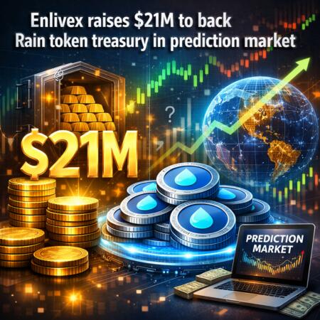 Enlivex Raises $21m To Back Rain Token Treasury In Prediction Market