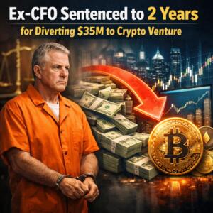 Ex-Cfo Sentenced To 2 Years For Diverting $35m To Crypto Venture