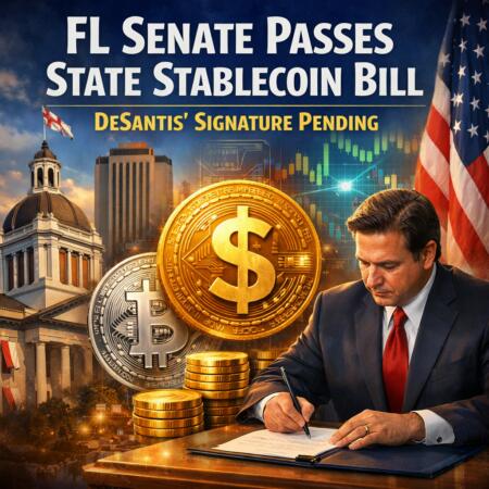 Fl Senate Passes State Stablecoin Bill, Desantis' Signature Pending