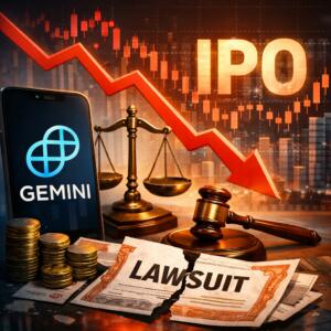 Gemini Lawsuit Over Post-IPO Strategy Shift as Shares Fall Gemini Lawsuit Over Post-Ipo Strategy Shift As Shares Fall