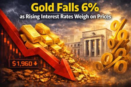 Gold Drops 6% Amid Rising Interest Rates Gold Slumps 6% As Interest Rates Rise