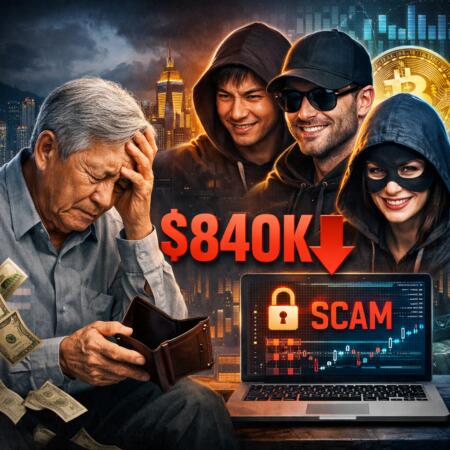 Hong Kong retiree loses $840K to trio of crypto-expert scammers Hong Kong Retiree Loses $840k To Trio Of Crypto-Expert Scammers