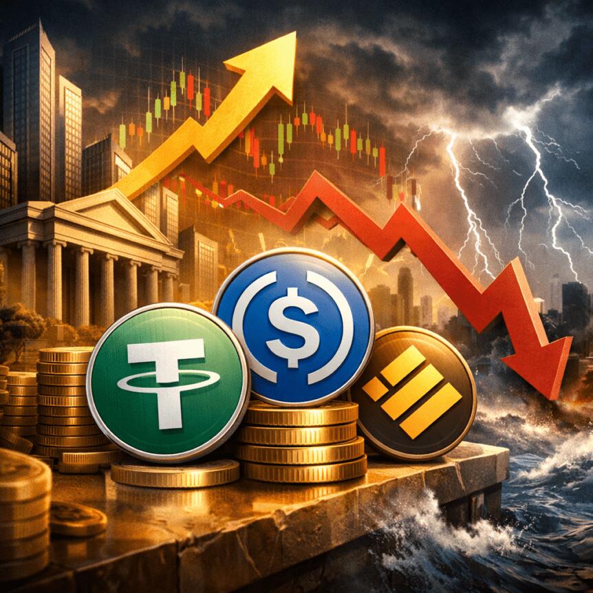 Institutional Momentum Pushes Stablecoins As Market Jitters Persist