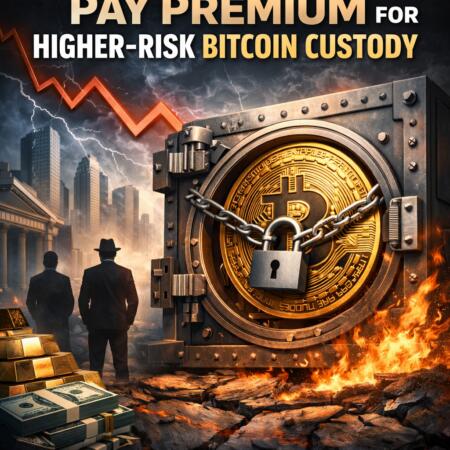 Institutions Pay Premium for Higher-Risk Bitcoin Custody Institutions Pay Premium For Higher-Risk Bitcoin Custody