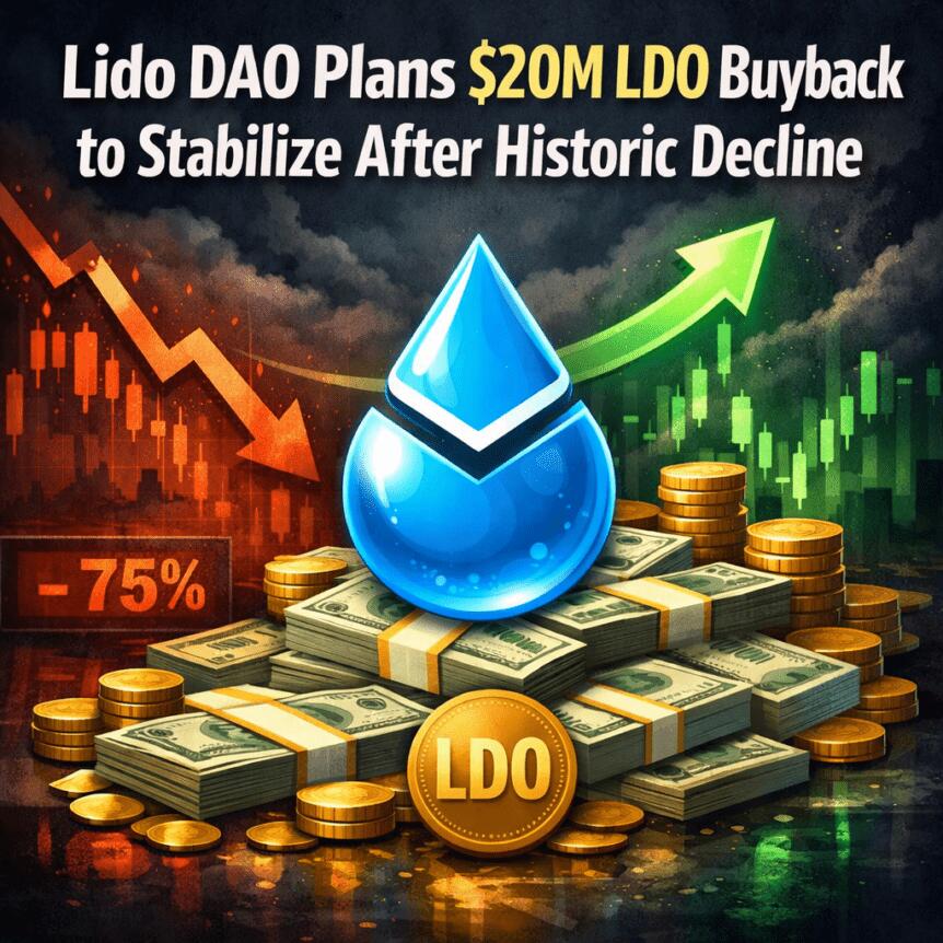 Lido Dao Plans $20m Ldo Buyback To Stabilize After Historic Decline