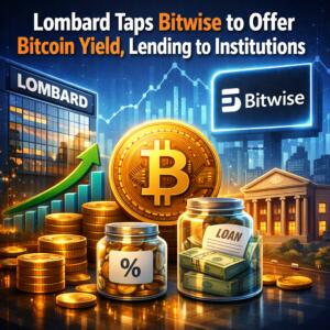 Lombard taps Bitwise to offer Bitcoin yield, lending to institutions Lombard Taps Bitwise To Offer Bitcoin Yield, Lending To Institutions