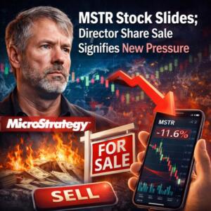 MSTR Stock Slides; Director Share Sale Signifies New Pressure Mstr Stock Slides; Director Share Sale Signifies New Pressure