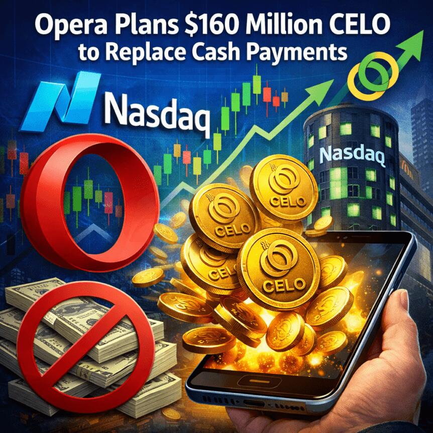 Nasdaq-listed Opera plans 160 million CELO to replace cash payments