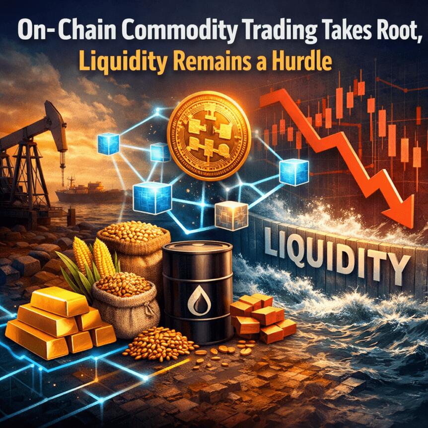 On-Chain Commodity Trading Takes Root, Liquidity Remains A Hurdle